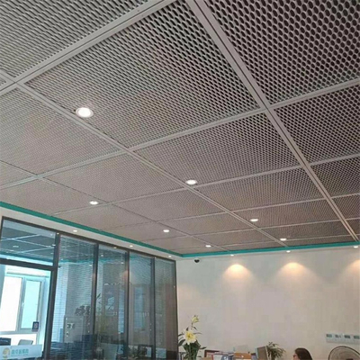 Panneau de plafond de maille augmenté par aluminium suspendu par métal pour le décor intérieur