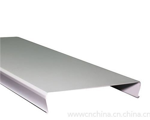 Couleur personnalisable en métal de bande d'U d'épaisseur en aluminium du plafond 0.8mm